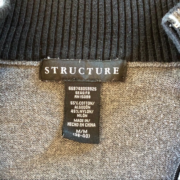Structure Gray Sweater - Picture 3 of 4